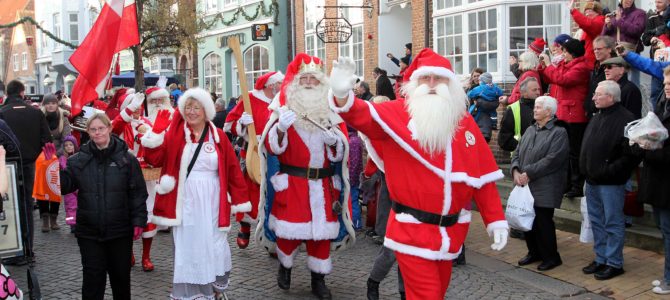 Julebyen Tønder åbner 2022 med et stort julemandsoptog – det sker lørdag den 5. november