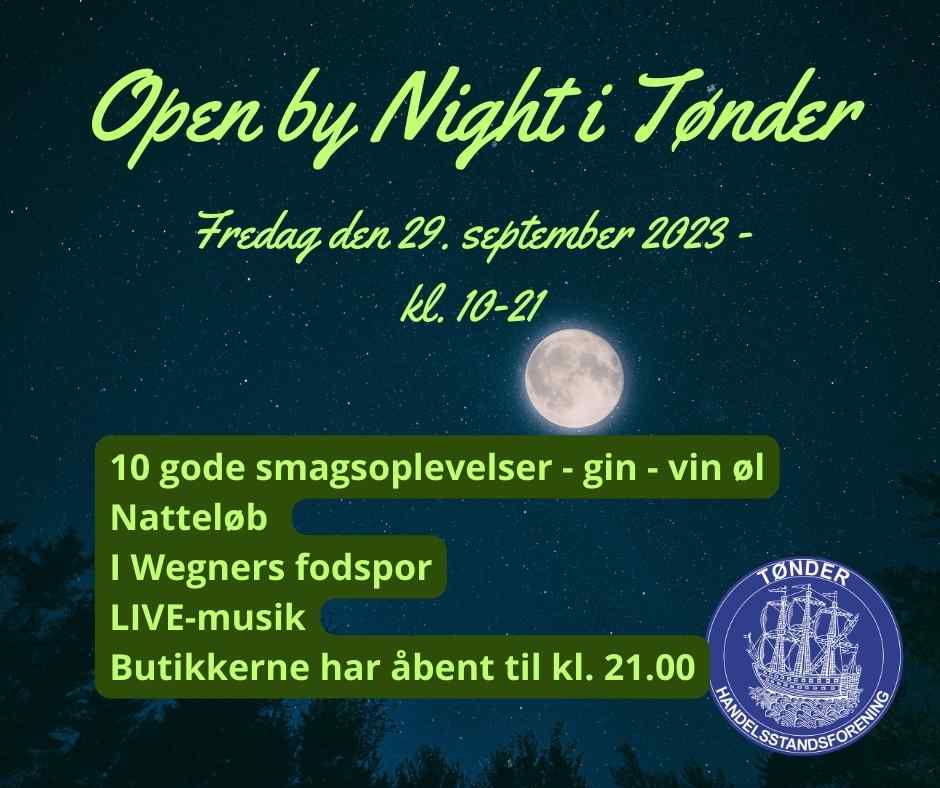 Open By Night i Tønder – fredag den 29. september 2023