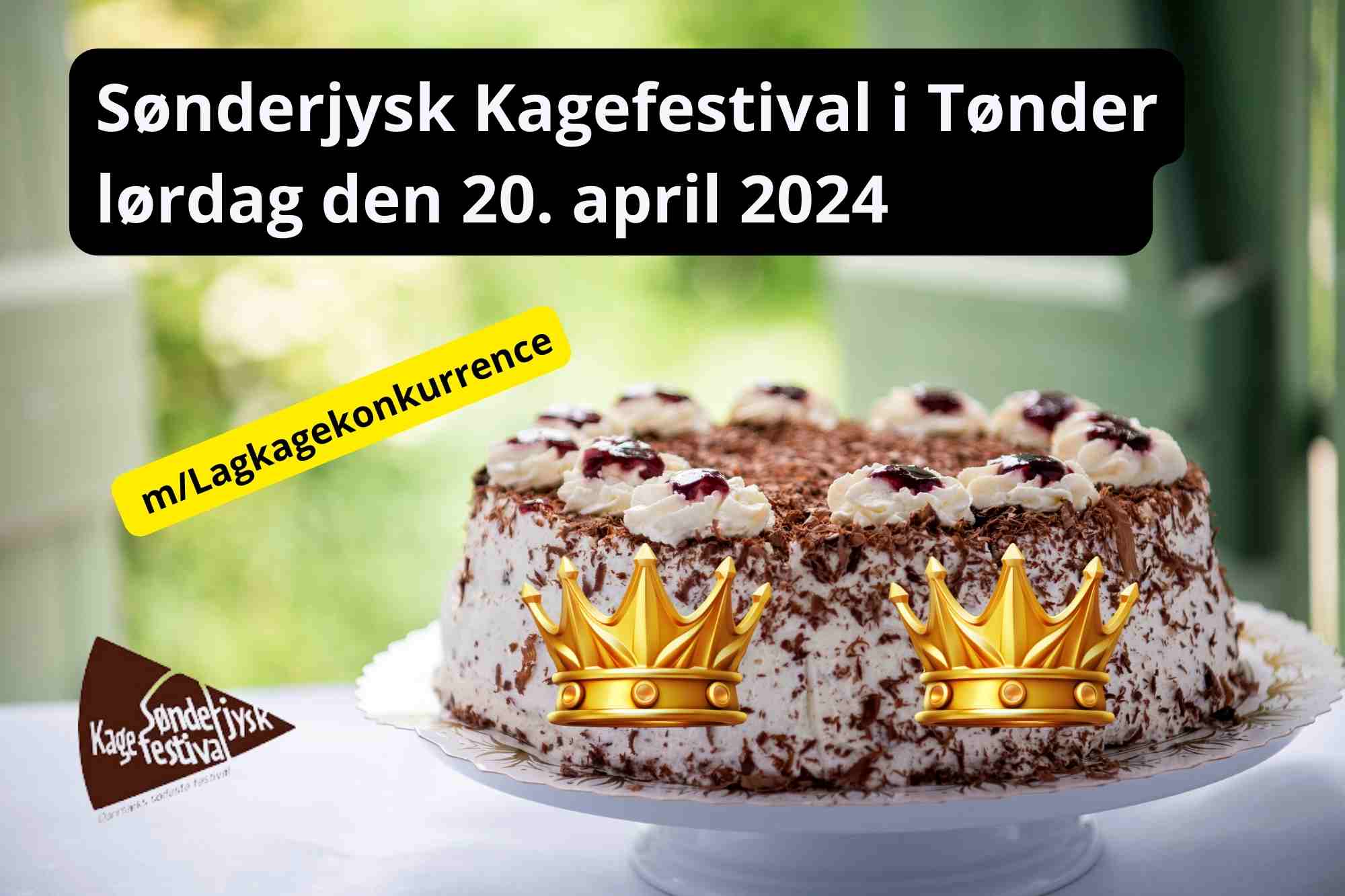 Oplev Sønderjysk Kagefestival 2024 i Tønder – Det sker lørdag den 20. april