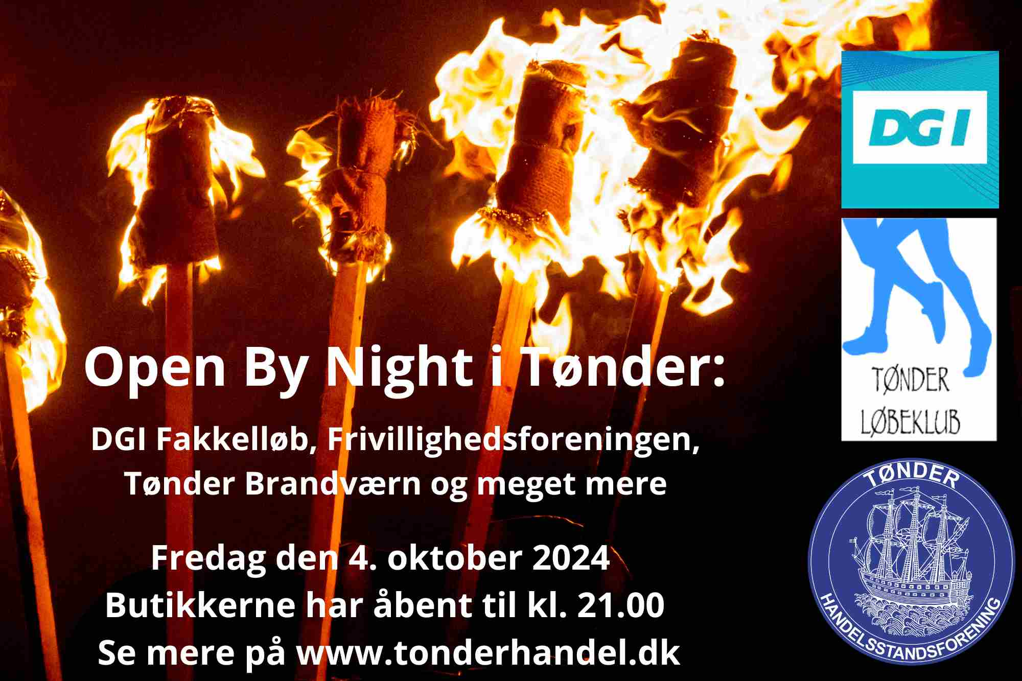 Open By Night i Tønder – Fredag den 4. oktober 2024 – Butikkerne har åbent til kl. 21.00